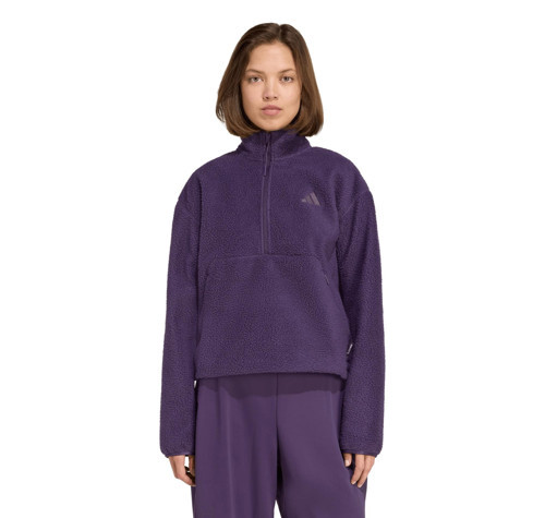 JV7137-K adidas W Ct Fleece Hz Kadın Sweatshirt Mor