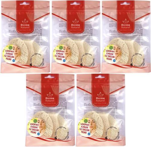 Loofah Yüz Temizleme (Sivilce ve Siyah Noklar için) Peeling MS-06 (5 Li Set)