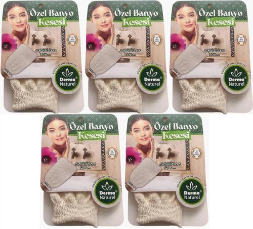 Özel Banyo Kesesi MS-07 (5 Li Set)