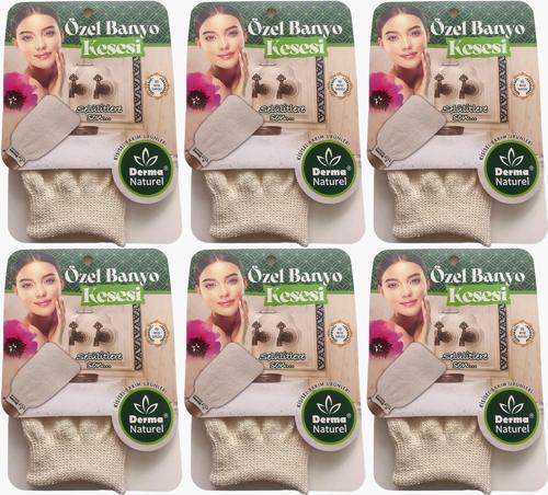 Özel Banyo Kesesi MS-07 (6 Lı Set)