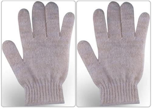 Therapy Saf Yün Parmaklı Banyo Eldiveni T-478 (2 Li Set)