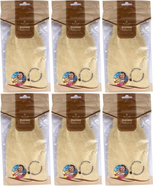 Bebek Banyo Eldiveni Hassas Ciltlere Özel (15*24CM) MS-01 (6 Lı Set)