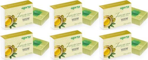 El Yapımı Doğal Sabun 150GR Zeytinyağlı (6 Lı Set)