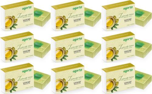 El Yapımı Doğal Sabun 150GR Zeytinyağlı (9 Lu Set)