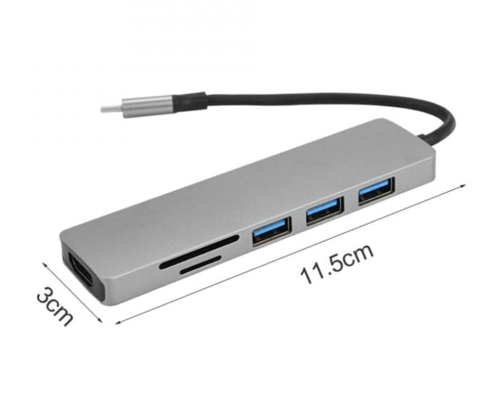 Airsky Hc74C 6 İn 1 Hdmı Çevirici