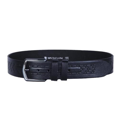 Skuaıter 28-Çakır Siyah %100 Deri Erkek Kot Kemer