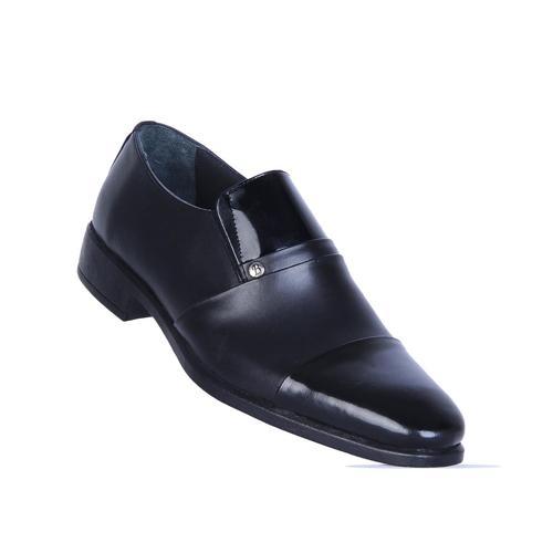 1903 R.K.S Siyah Kauçuk %100 Deri Erkek Klasik Ayakkabı