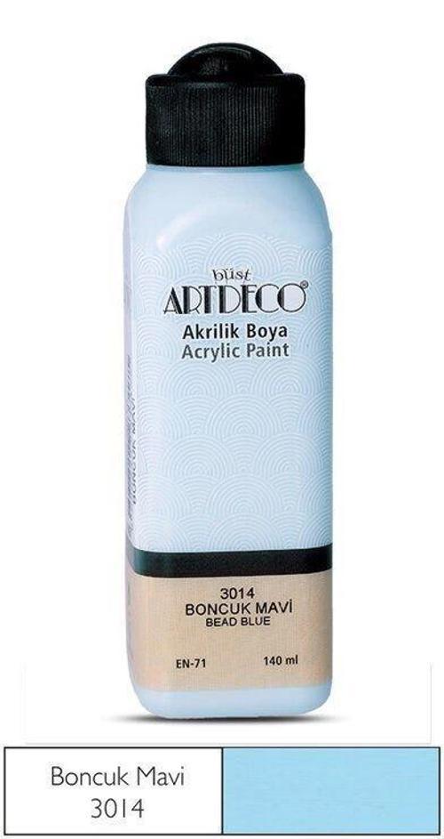Akrilik Boya 140 ml. 3014 BONCUK MAVİ