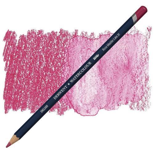 Watercolour Pencil Suluboya Kalemi 21 Rose Madder Lake