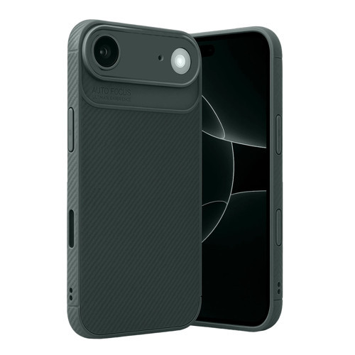 iPhone 17 Air Kılıf Focus Carbon Silikon Kapak