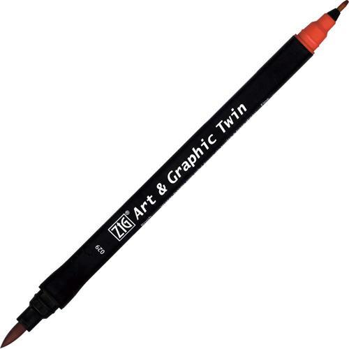 Art & Graphic Twin Marker Çizim Kalemi 29 Carmine