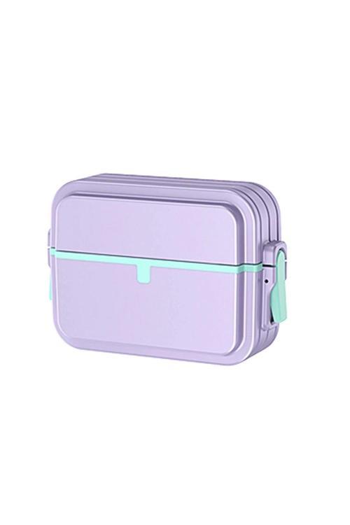 Airpods 3 (3.nesil) 404 Kilitli Kılıf - Lila-(5796)