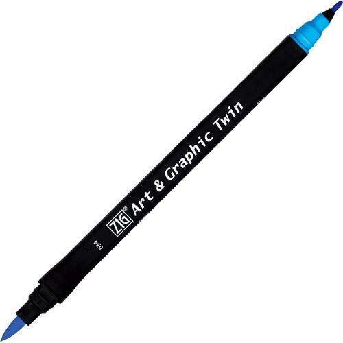Art & Graphic Twin Marker Çizim Kalemi 34 Light Blue