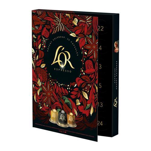 Advent Calender 24 Adet Nespresso Uyumlu Alüminyum Kapsül Kahve