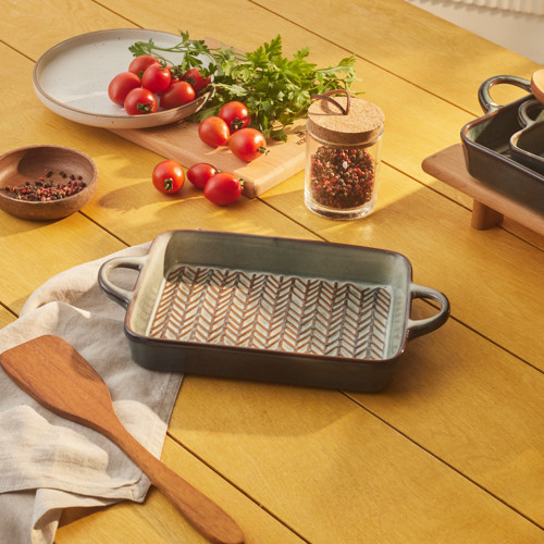 Culina Reaktif Fırın Kabı Gri 36 cm