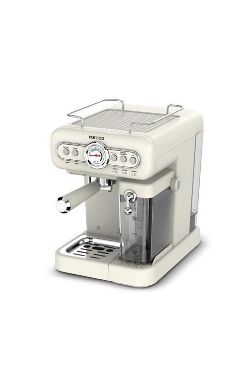 Vintage Craft Süt Hazneli Espresso, Latte ve Capuccino Makinesi Cream