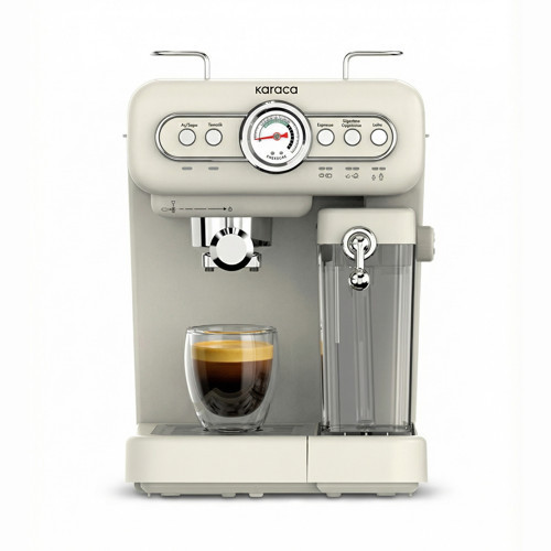 Vintage Craft Süt Hazneli Espresso, Latte ve Capuccino Makinesi Cream
