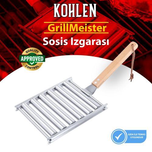 bbq-charcoal-equipment GrillMeister Sosis Izgarası