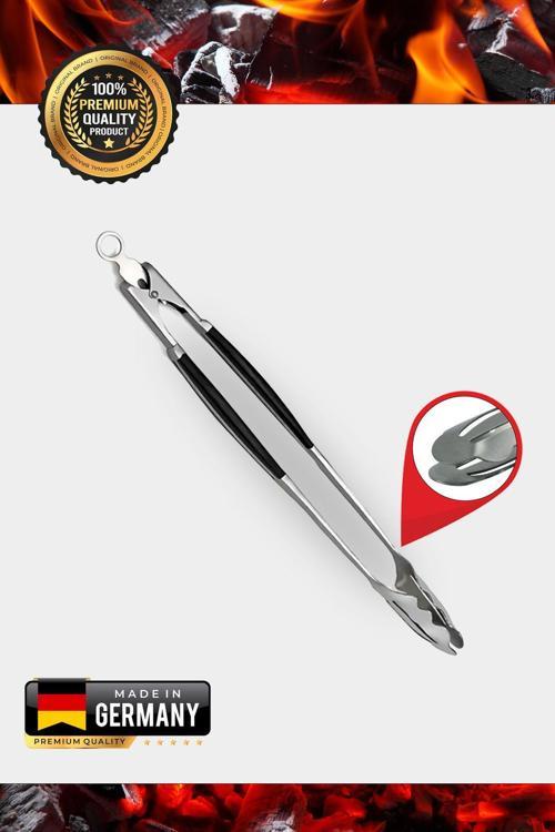 Grillzange Premium Maşa – Ergonomik ve Paslanmaz Çelik BBQ Maşa