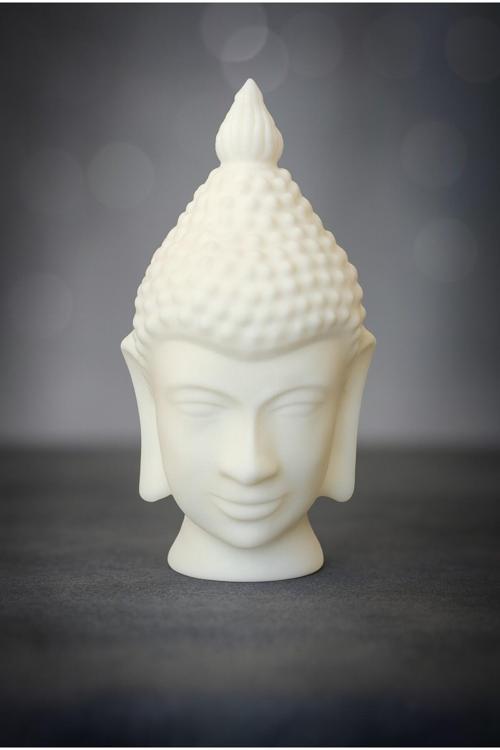 Zen Serisi Buddha Başı Biblo | Meditasyon Ve Dekoratif Obje