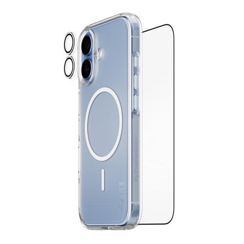 CARE by PanzerGlass Flagship iPhone 17 3'lü Explorer Telefon Koruma Set- Bundle (UWF+Kılıf+Lens)