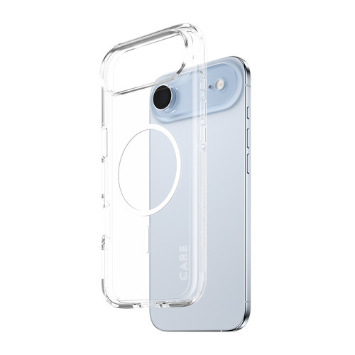 CARE by PanzerGlass Flagship iPhone Air Transparent Urban Explorer Beyaz MagSafe Uyumlu Kılıf