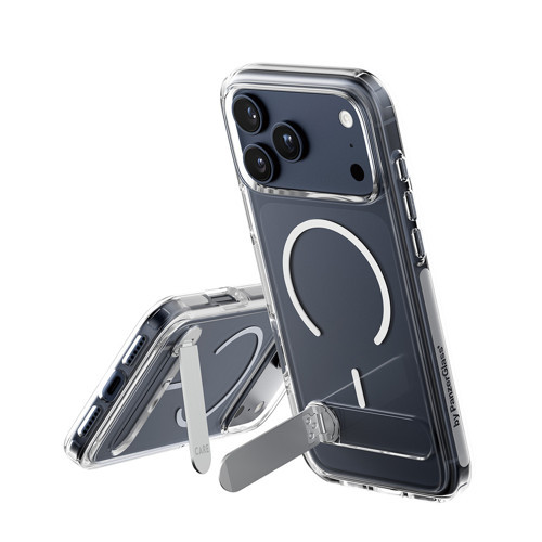 CARE by PanzerGlass Feature iPhone Apple iPhone Pro Max Transparent Ayaklı & MagSafe Uyumlu Kılıf
