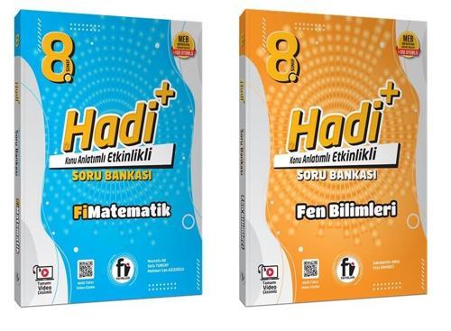 Fi Yayınları 8. Sınıf Hadi Konu Anlatımlı Soru Bankası Matematik ve Fen