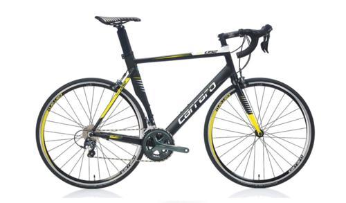 Race 052 540H 20V Tiagra Mat Siyah Sarı Beyaz Yol Yarış Bisikleti