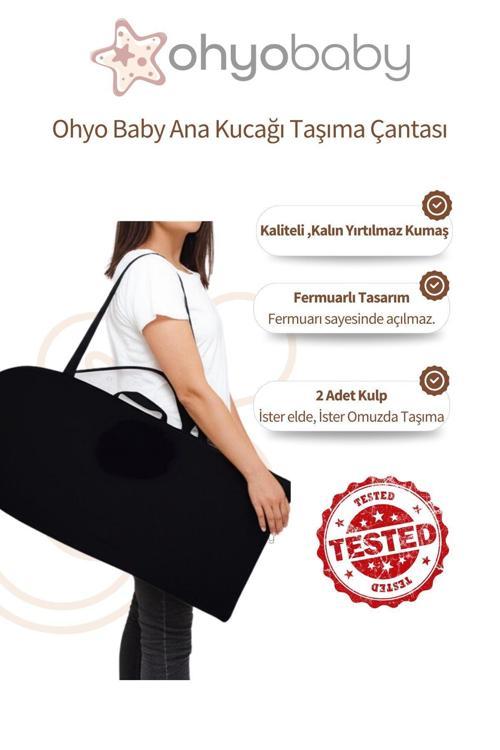 Ana Kucağı Taşıma Kılıf Çantası Omuzdan Askı Ve Elden Tutmalı Fermuarlı Kılıf