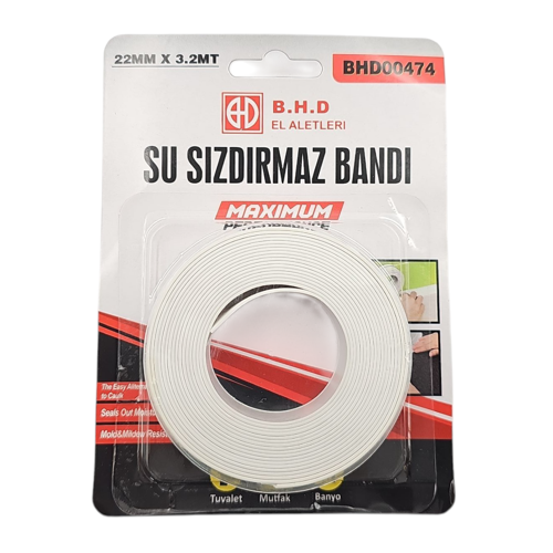 B.H.D BHD00474 3.2m 22mm Su Sızdırmaz Bant