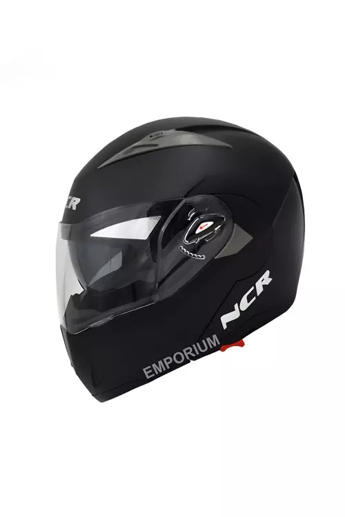 Kask Çene Açılır Vizörlü Mat Siyah (Ece Belgeli)