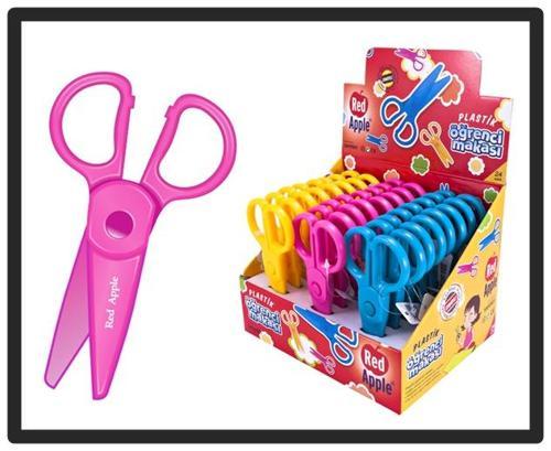 Plastik Makas Okul öncesi 3 adet