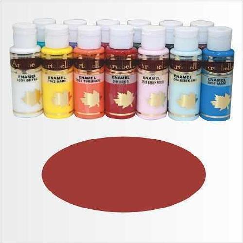 Artebella Enamel Cam Ve Seramik Boyası Bordo 70cc