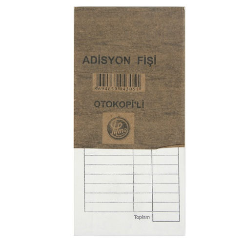 Adisyon Fişi Büyük Otokopili