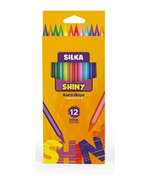Silka Kuru Boya 12Li - 3 adet
