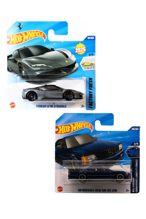 Ferrari Sf90 Stradale - 89 Mercedes-Benz 560 Seg Amg (2Li Set)