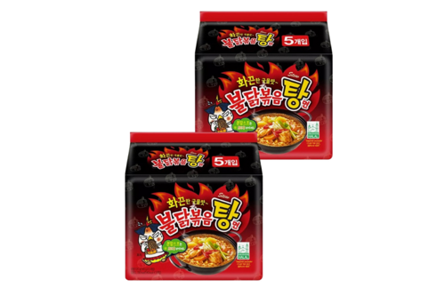 Buldak Noodle Hot Chicken Flavor Ramen Stew Type 145 gr X10