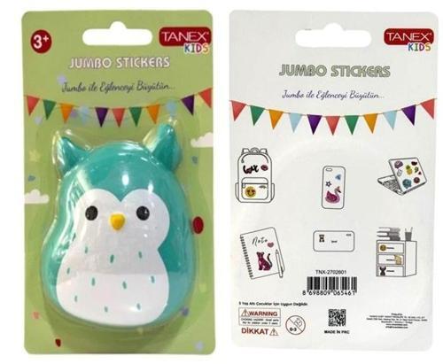 Tanex Jumbo Stickers Sukuşi Baykuş
