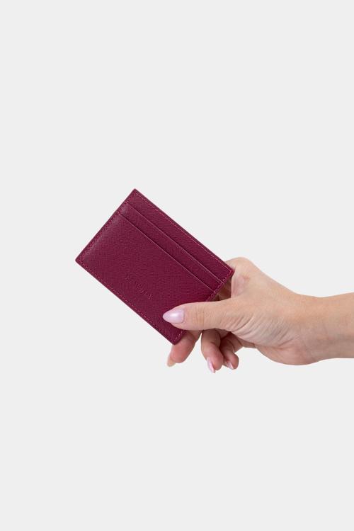 Minimalist Hakiki Deri Kartlık İnce Tasarım 6 Kart 1 Para Bölmeli Cüzdan