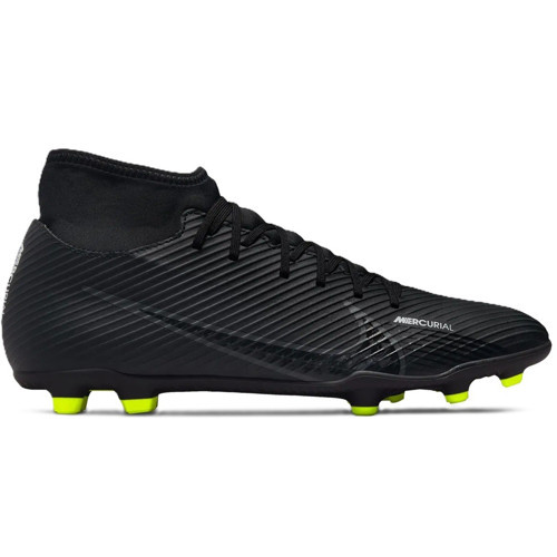 Mercurial Superfly 9 Club FG/MG Football Shoes Black Çoklu Zemin Kramponu Siyah