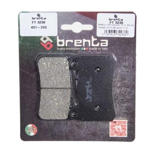 Benelli Bn 251 Ön Fren Balata  Brenta (made in italy)