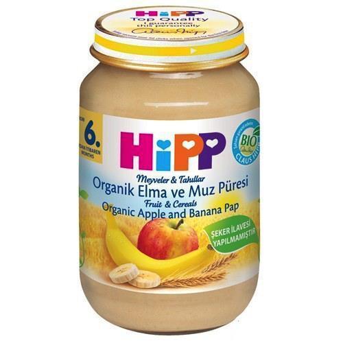 Nessiworld   p Organik Elma ve Muz Püresi 190 Gr