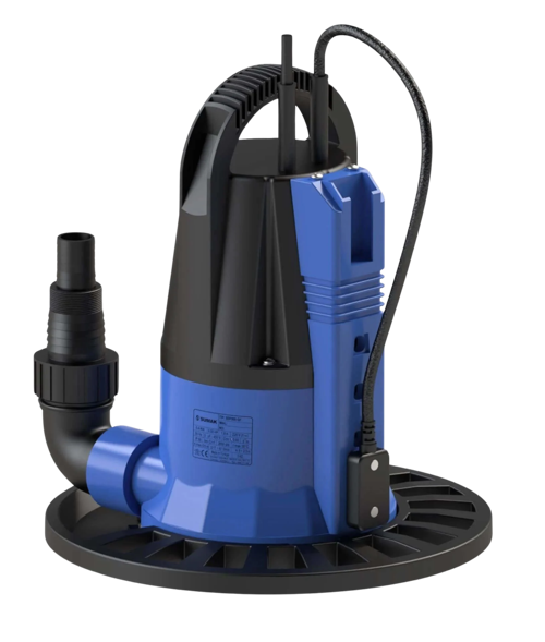 Sumak SDF500 GF Sıfırdan Emişli Gizli Şamandıralı Temiz Su Dalgıç Pompası 0.50 Hp