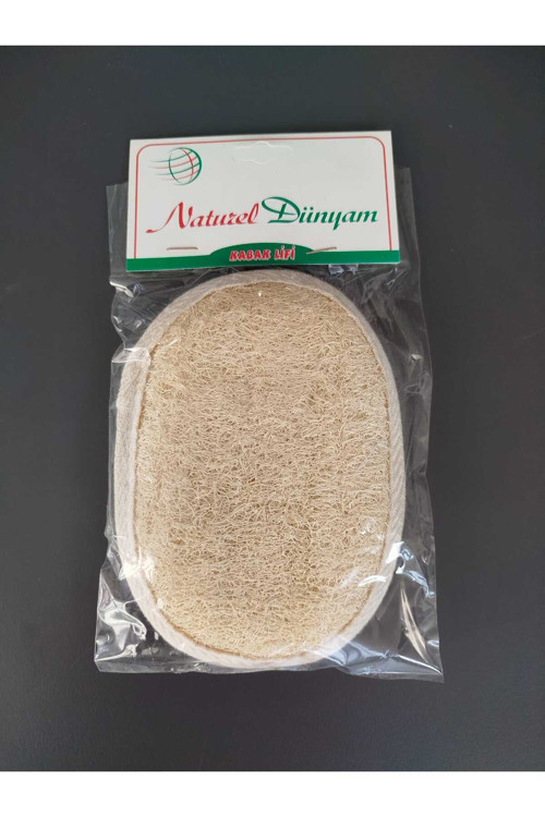 Oval Yassı Kabak Lifli Kese