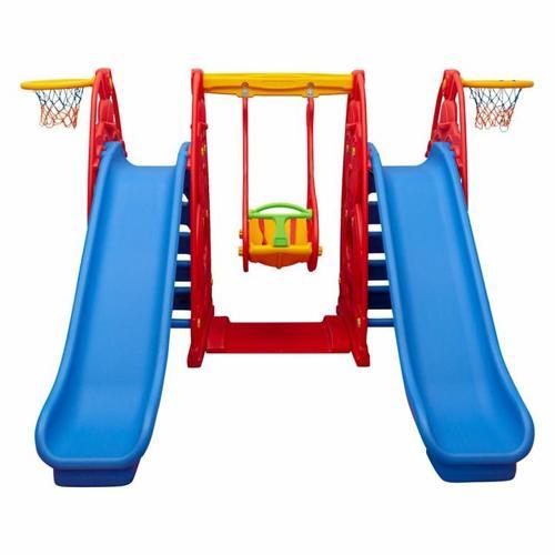 Sevimli Teddy  Kaydıraklı Salıncak Set C