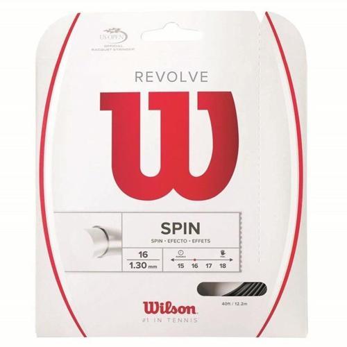 Revolve Spin 1,30 mm. Tekli Raket Kordajı 12,2 metre Siyah WRZ946800