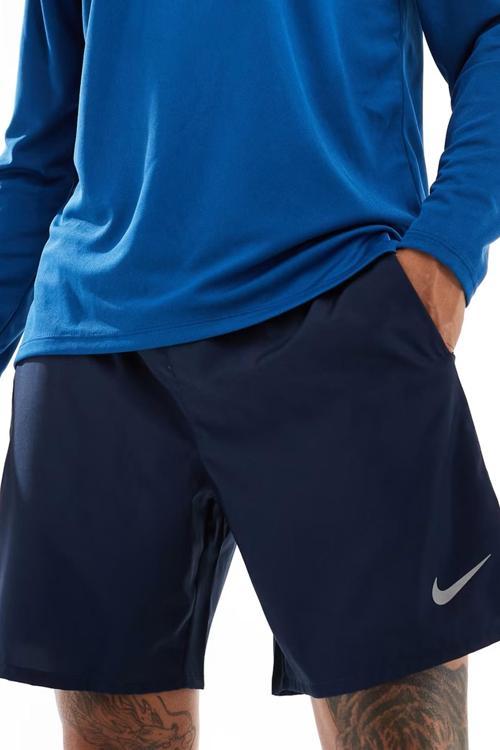 Running Challenger Dri Fit 7 inch Woven Short Erkek Slip Astarlı Reflektörlü Koşu Şortu Lacivert