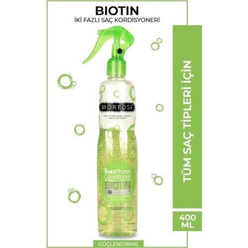 morfose Biotin Çift Fazlı Saç Kondisyoner Fön Suyu 400 ml