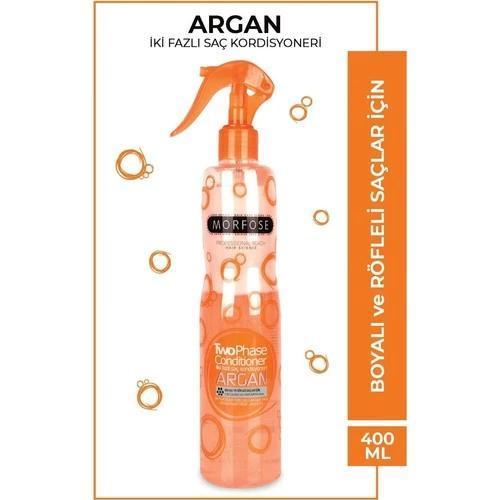 morfose Argan Çift Fazlı Kondisyoner Fön Suyu 400 ml